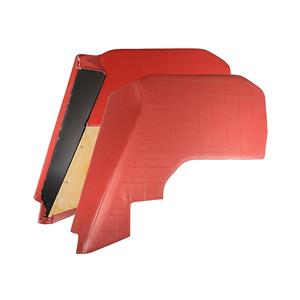 Buy Rear Quarter Panels - Red - PAIR Online