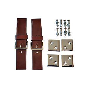 Buy Leather Straps - short - high quality - pair Online